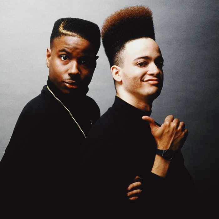 90s hip hop vibes with Kid'N'Play